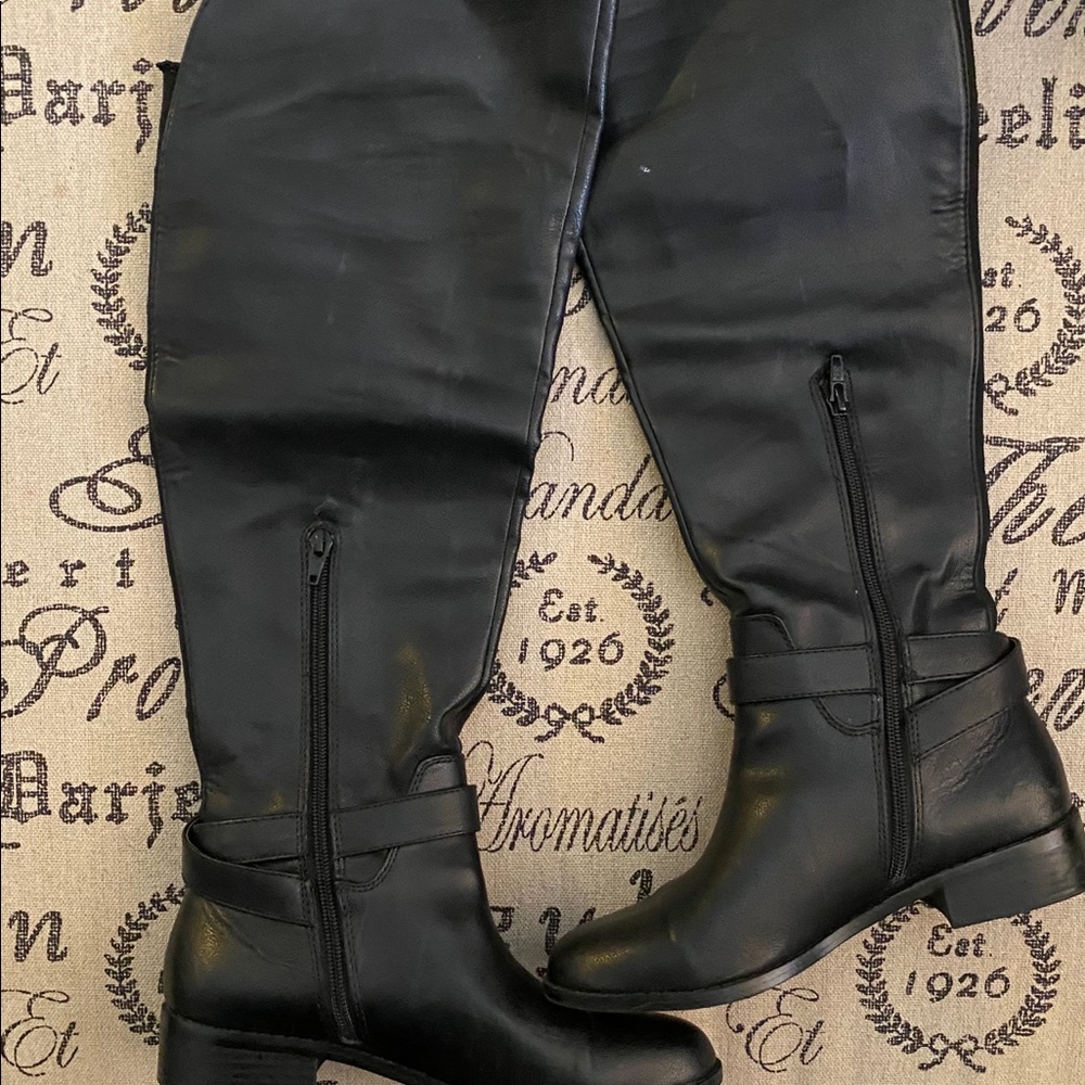 Black Riding Boots - Picture 3 of 5